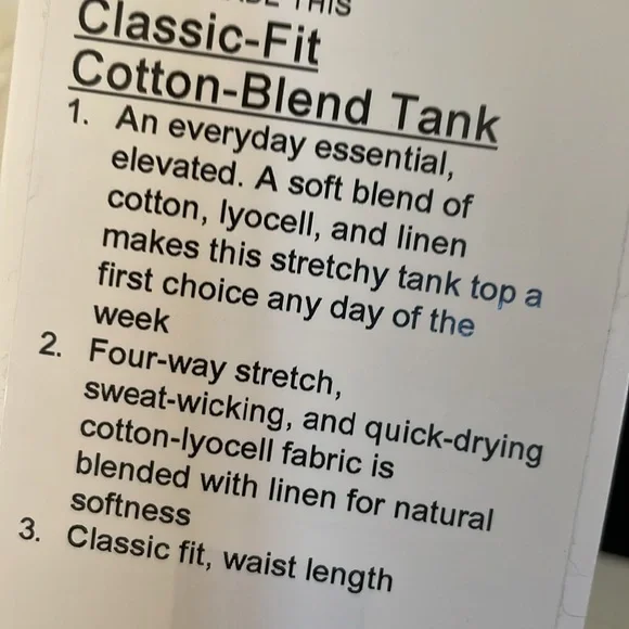 NWT LULULEMON CLASSIC TANK BLACK TANK SIZE  6 cotton black nwt - Picture 5 of 6